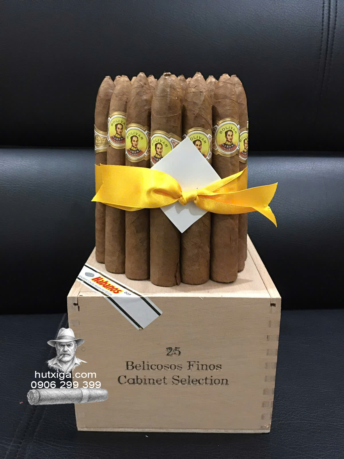Xì gà Bolivar Belicosos Finos hộp 25 điếu ảnh 5