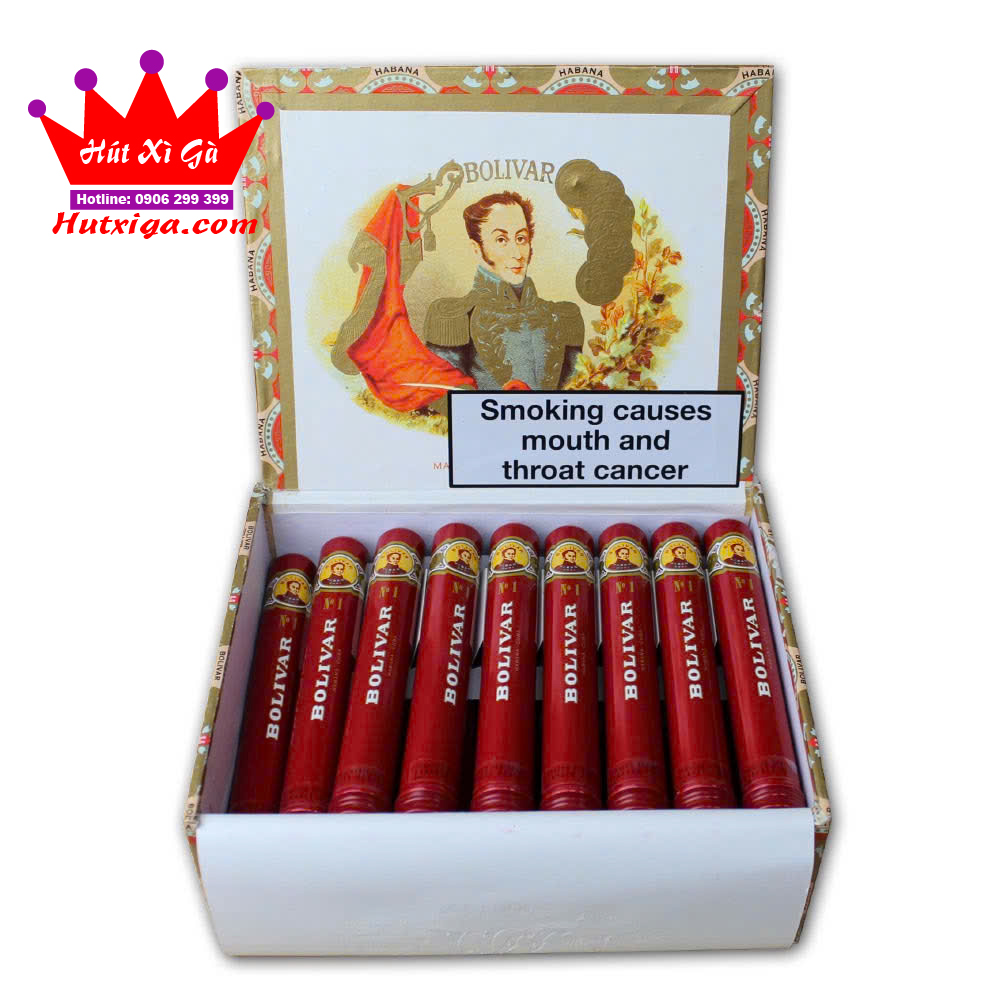 Xì gà Bolivar No.1 Tubos hộp 25 điếu ảnh 2