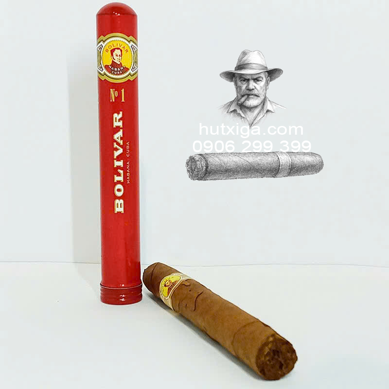 Xì gà Bolivar No.1 Tubos hộp 25 điếu ảnh 4