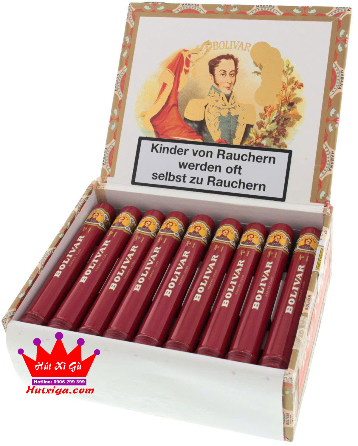 Xì gà Bolivar No.1 Tubos hộp 25 điếu ảnh 5
