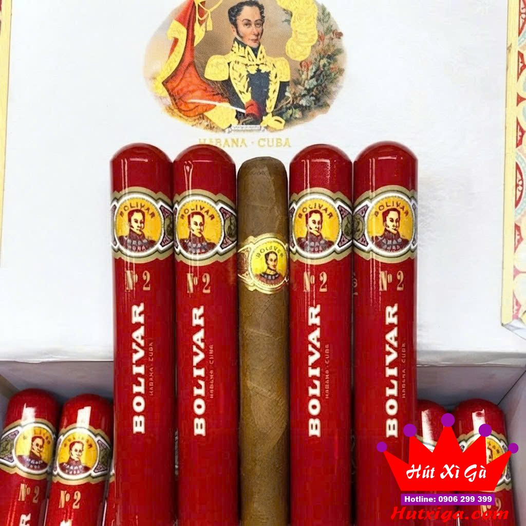 Xì gà Bolivar No.2 Tubos hộp 25 điếu ảnh 5