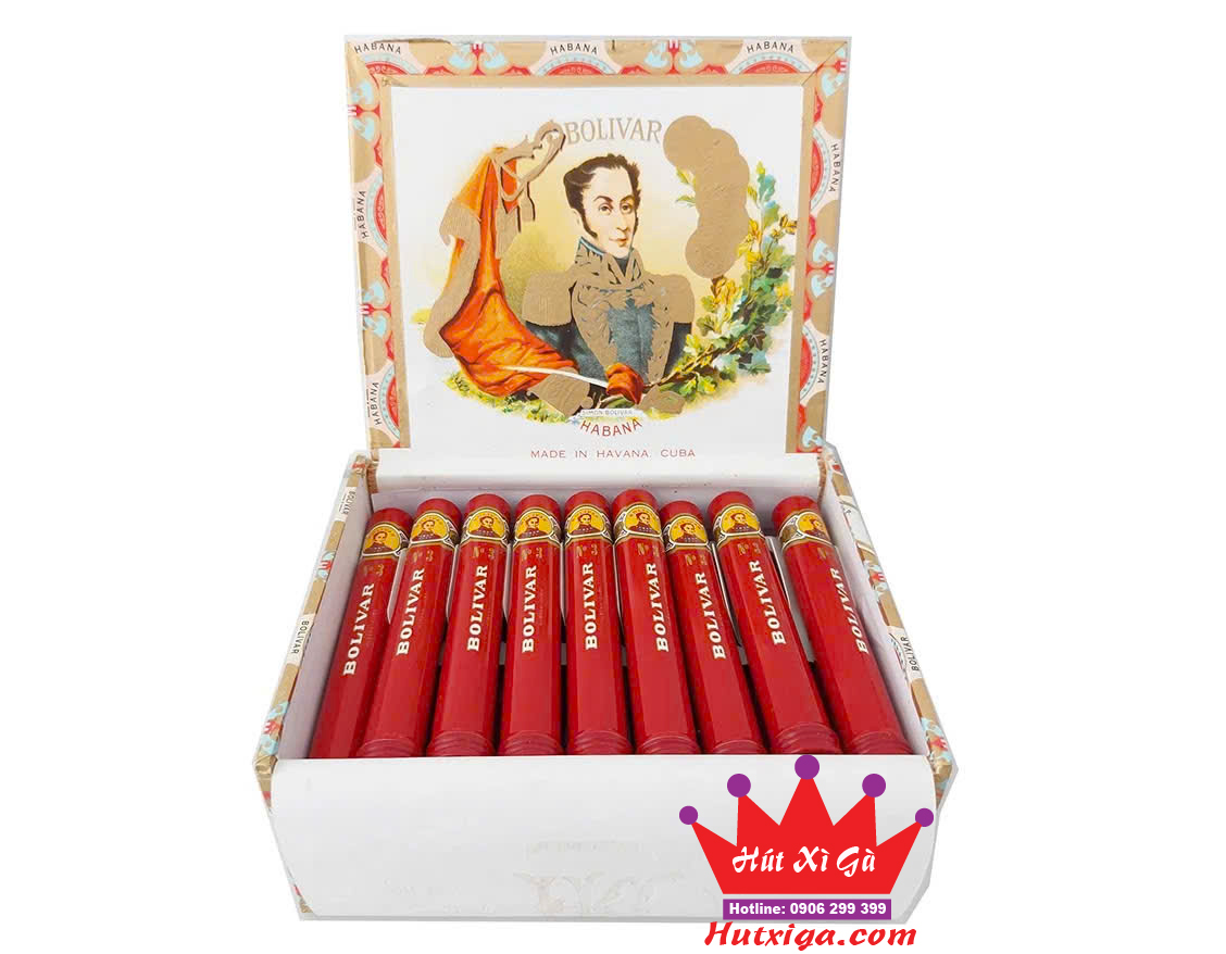 Xì gà Bolivar No.3 Tubos hộp 25 điếu ảnh 1