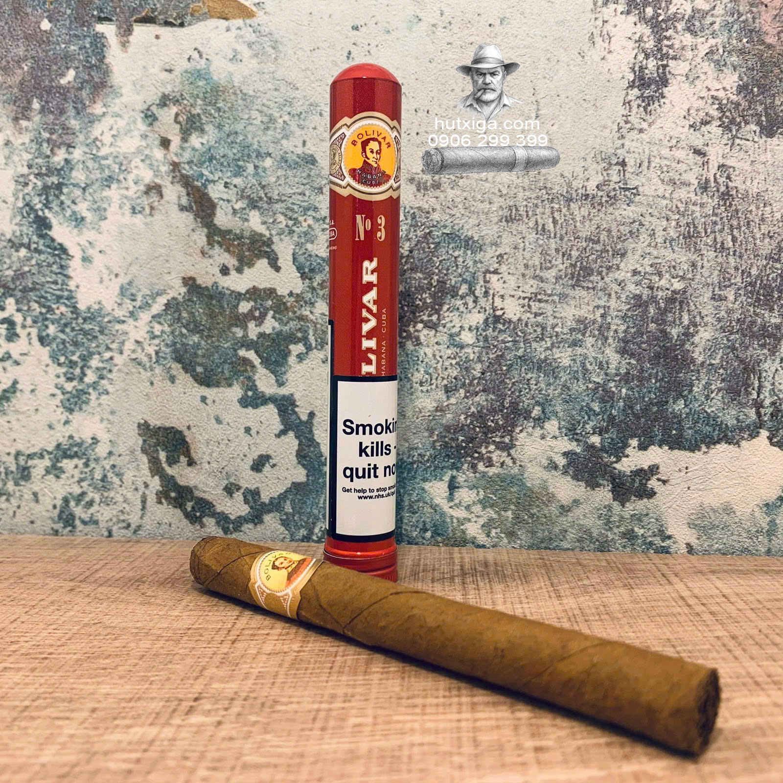 Xì gà Bolivar No.3 Tubos hộp 25 điếu ảnh 5