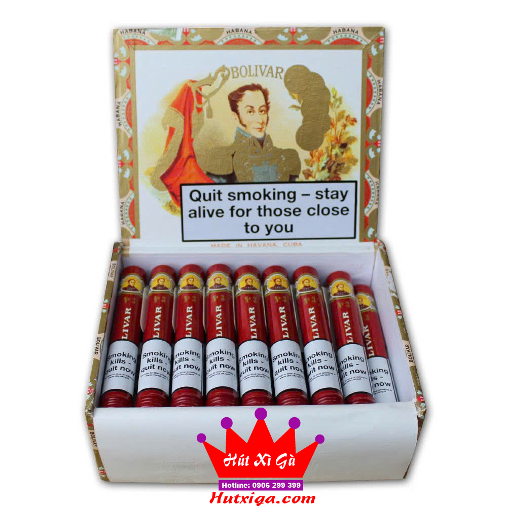 Xì gà Bolivar No.3 Tubos hộp 25 điếu ảnh 6