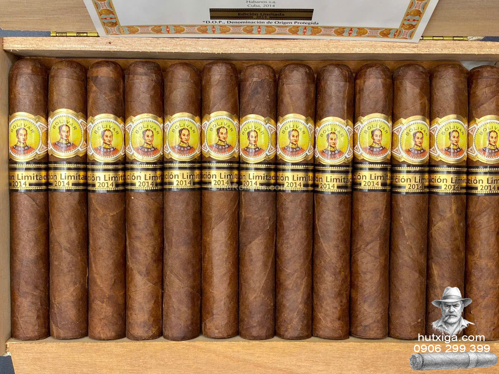 Xì gà Bolivar Super Coronas hộp 25 điếu ảnh 1