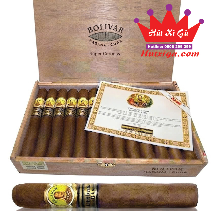 Xì gà Bolivar Super Coronas hộp 25 điếu ảnh 3
