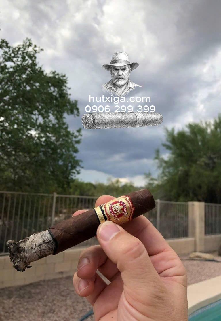 Xì gà Arturo Fuente Sun Grown Chateau Queen B hộp 18 điếu ảnh 2