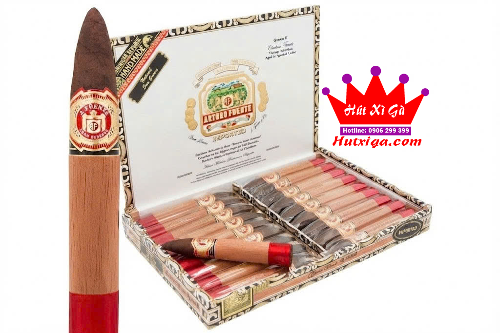 Xì gà Arturo Fuente Sun Grown Chateau Queen B hộp 18 điếu ảnh 4