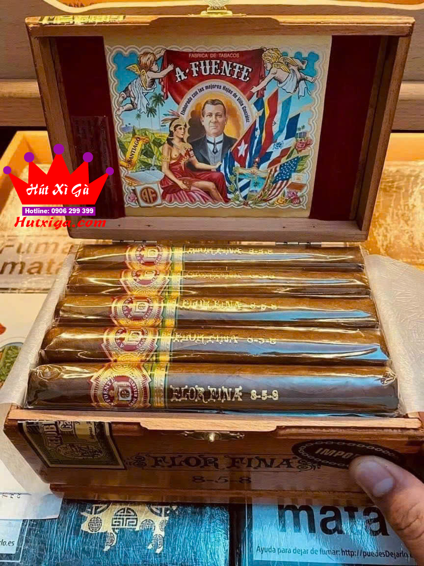Xì gà Arturo Fuente Gran Reserva Flor Fina 8-5-8 Natural ảnh 4