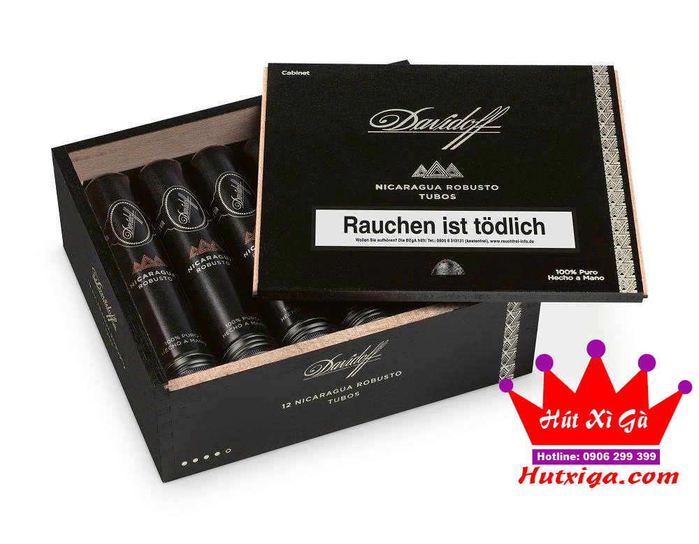 Xì gà Davidoff Nicaragua Robusto Tubos ảnh 2
