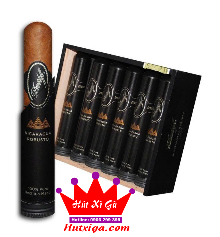 Xì gà Davidoff Nicaragua Robusto Tubos ảnh 3