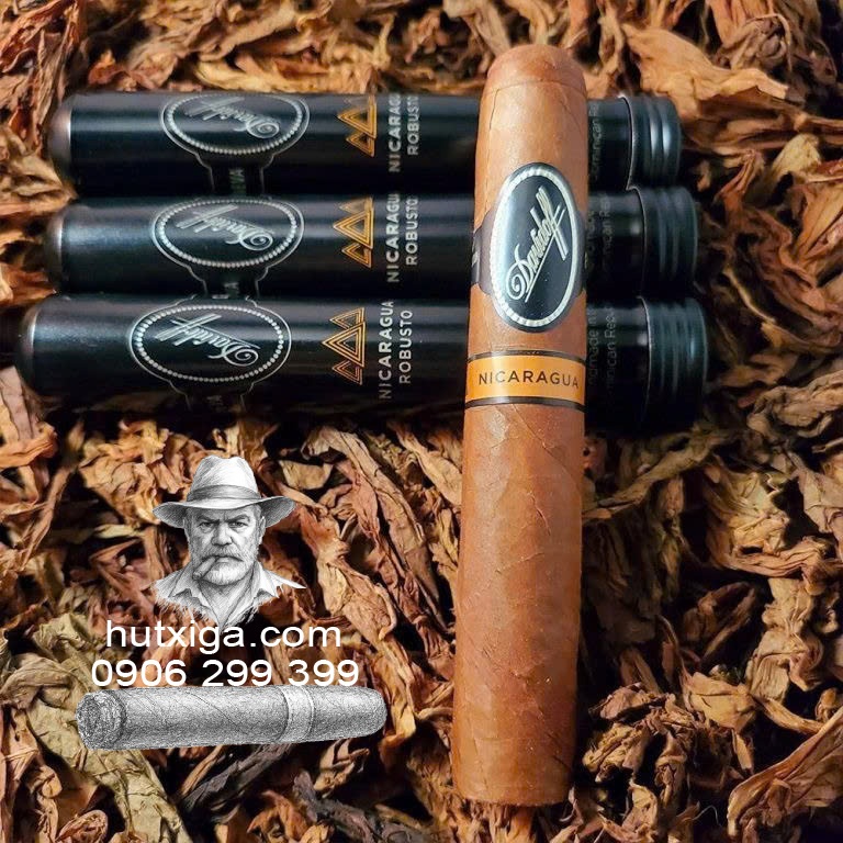 Xì gà Davidoff Nicaragua Robusto Tubos ảnh 4