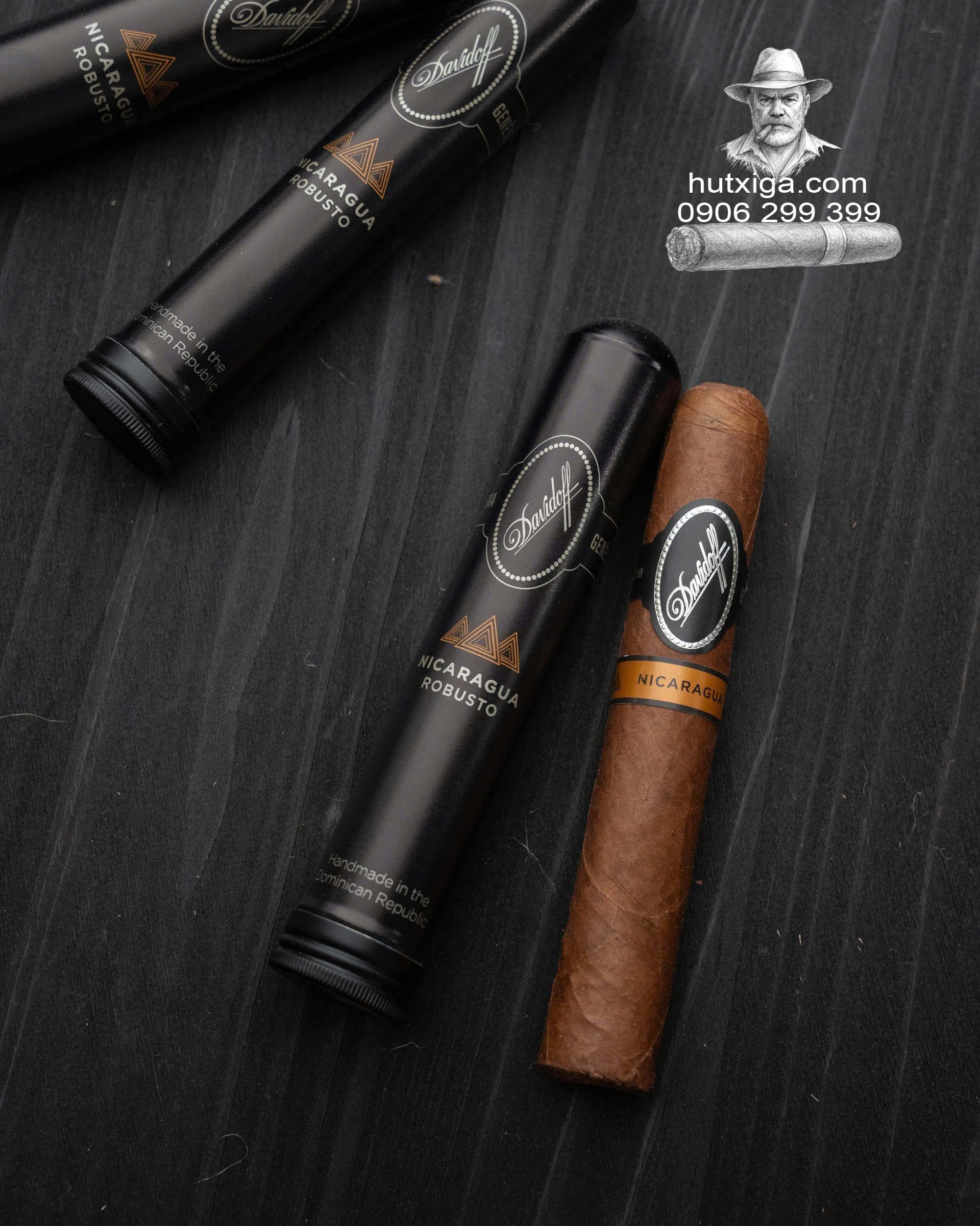 Xì gà Davidoff Nicaragua Robusto Tubos ảnh 6

