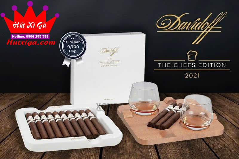 Xì gà Davidoff Chefs Edition 2021 Churchill ảnh 6