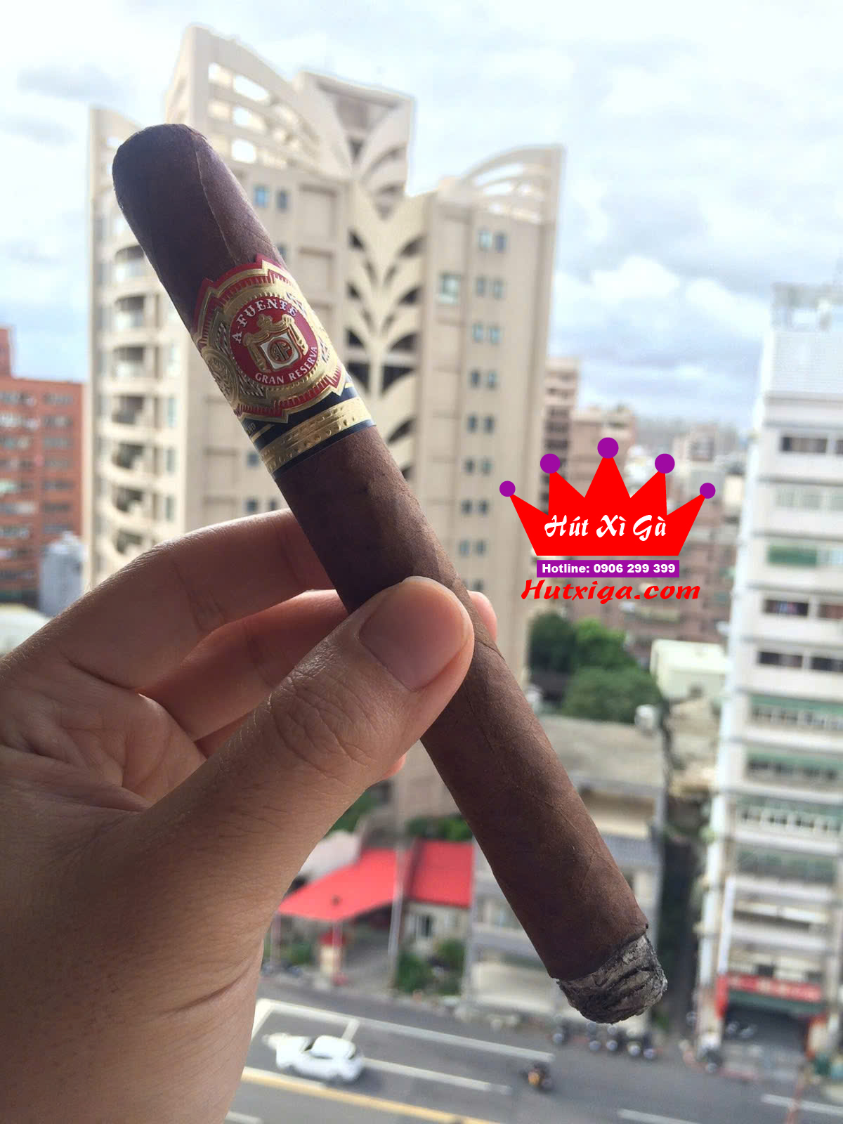 Xì gà Arturo Fuente Chateau Fuente King T Rosado Sun Grown ảnh 4