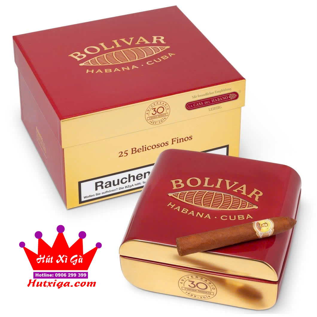 Xì gà Bolivar Belicosos Finos 30 Aniversario ảnh 6