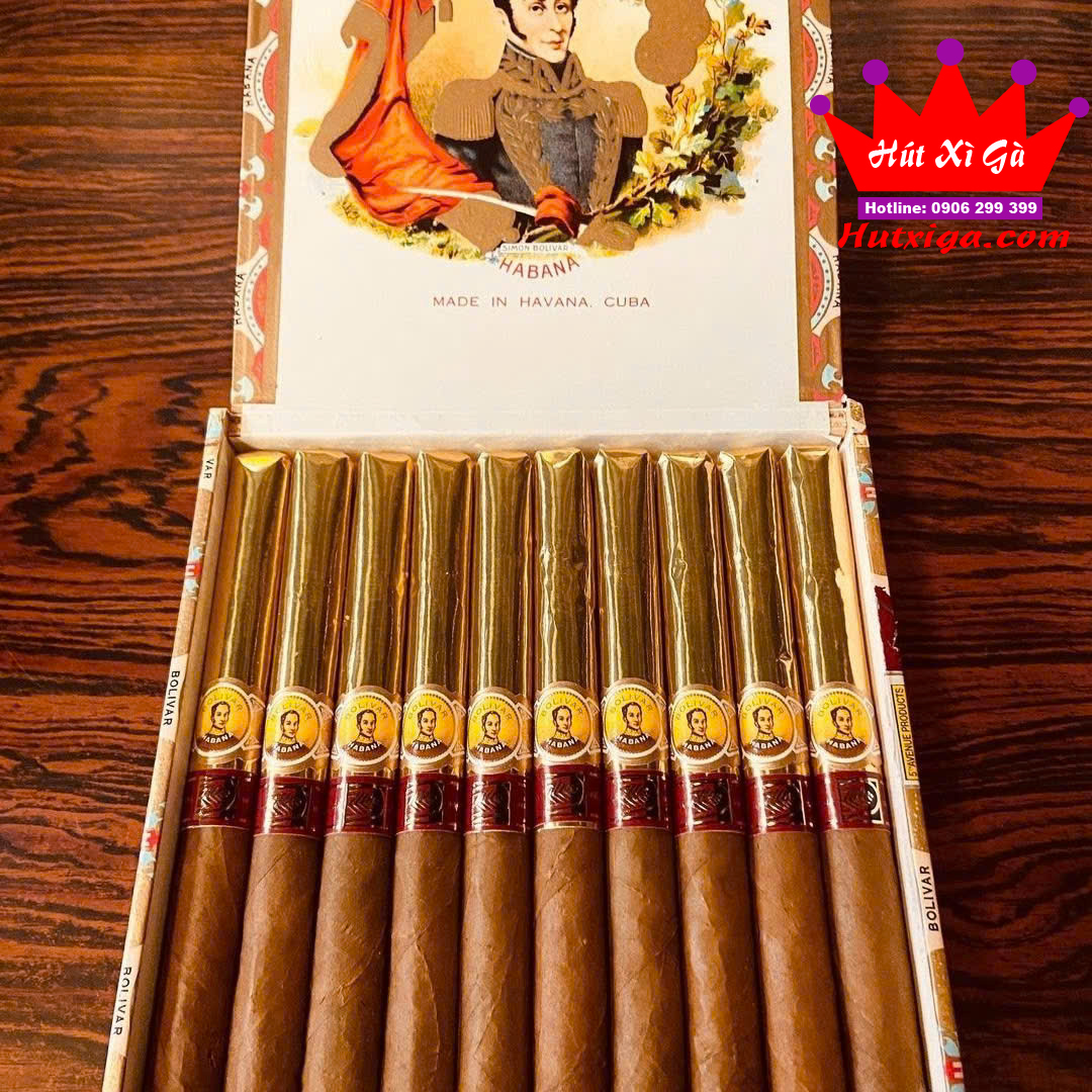 Xì gà Bolivar New Gold Medal LCDH hộp 10 điếu ảnh 5