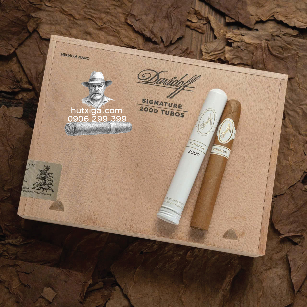 Xì gà Davidoff Signature 2000 tubos ảnh 1