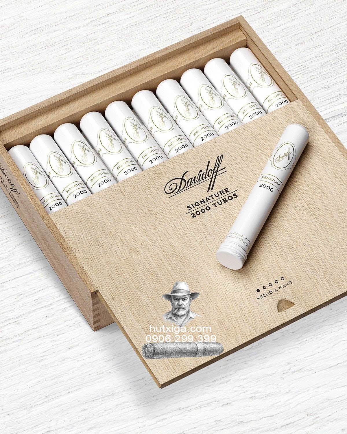 Xì gà Davidoff Signature 2000 tubos ảnh 4