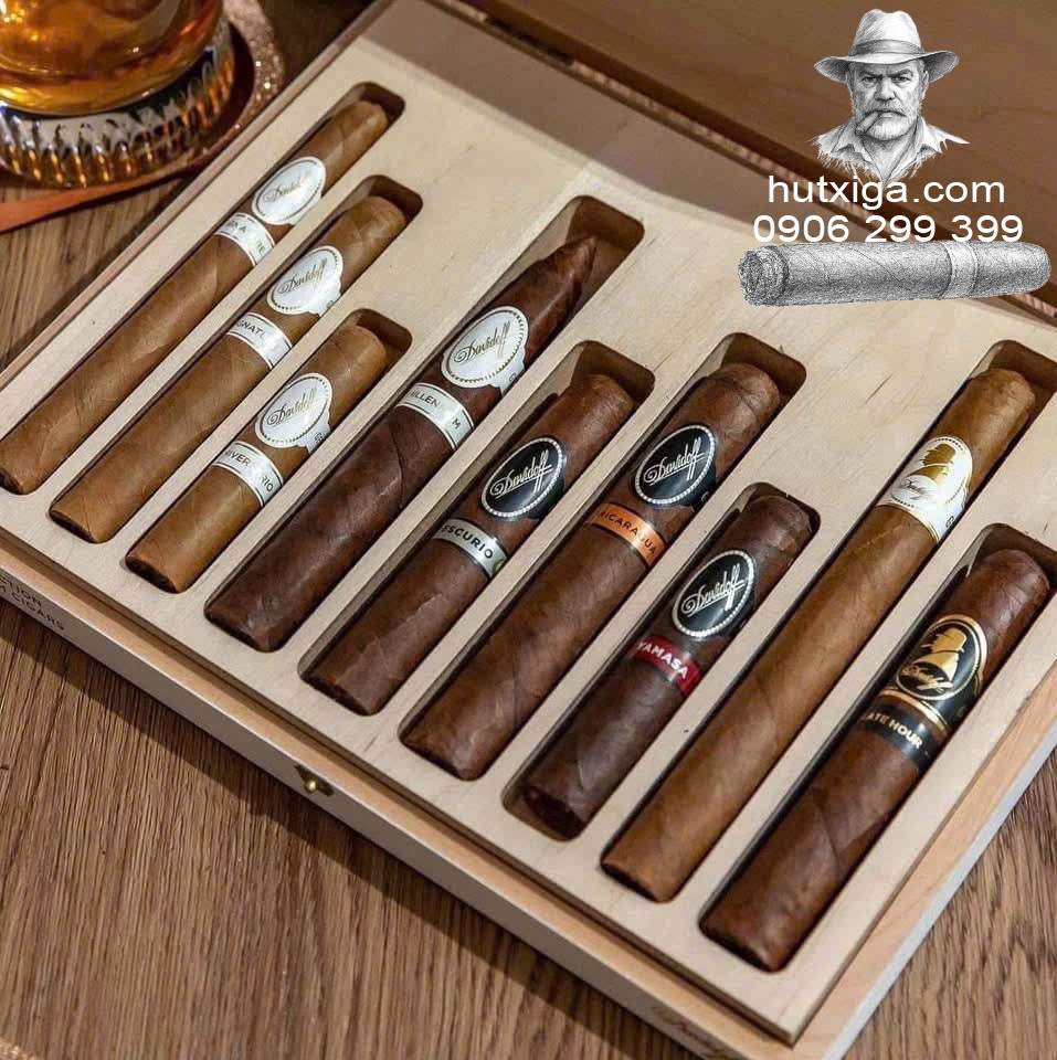 Xì gà Davidoff Premium Selection 9 Sampler ảnh 5