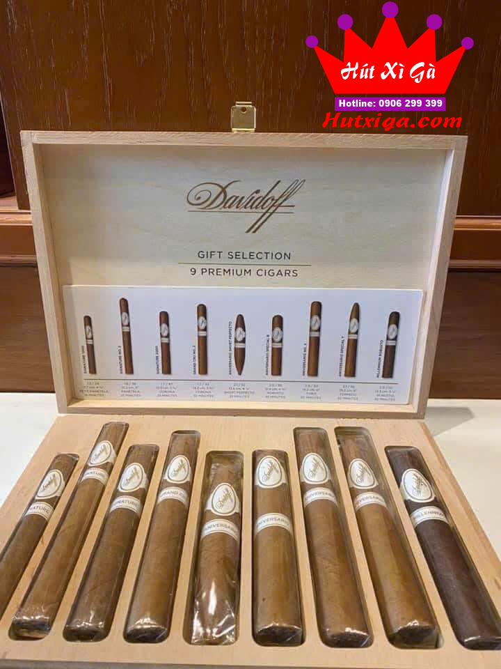 Xì gà Davidoff Premium Selection 9 Sampler ảnh 6