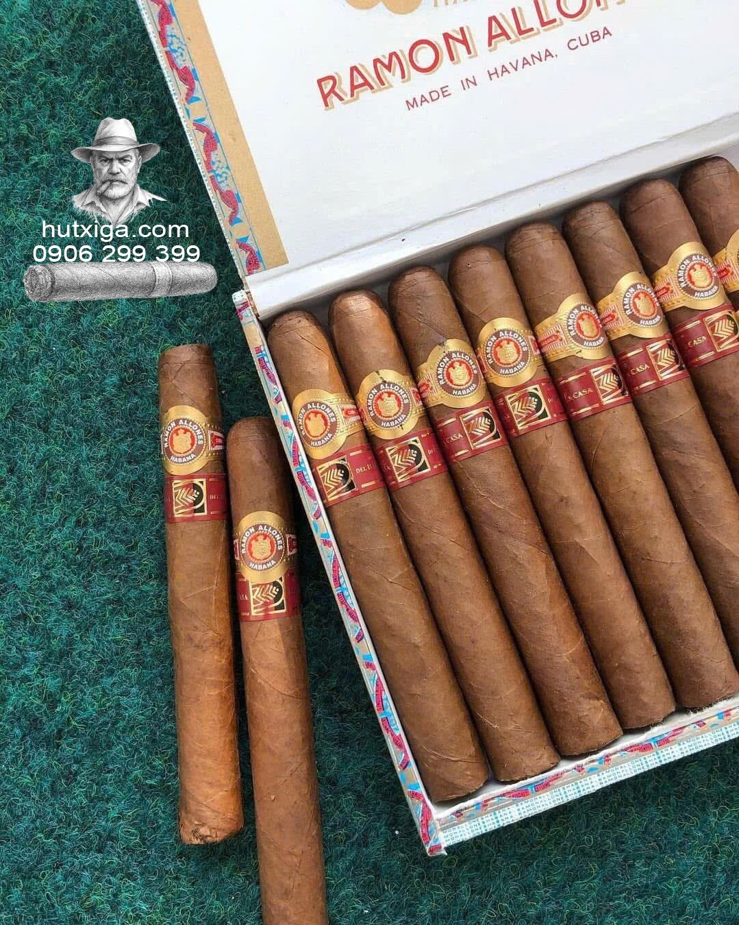 Xì gà Ramon Allones Superiores LCDH hộp 10 điếu ảnh 2