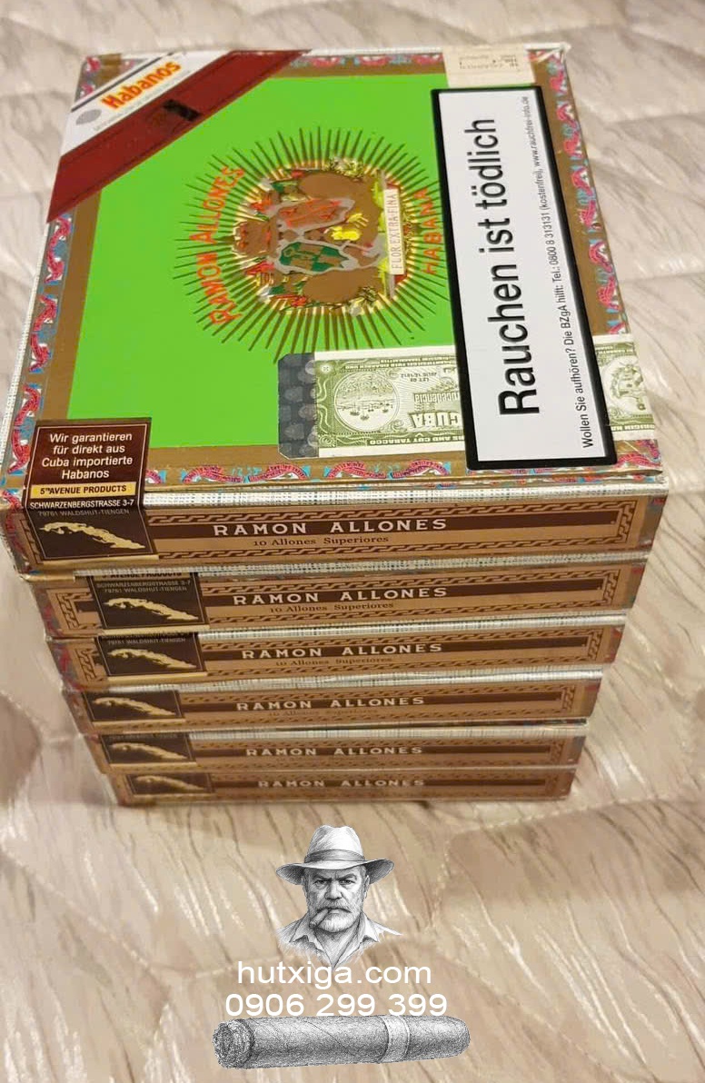 Xì gà Ramon Allones Superiores LCDH hộp 10 điếu ảnh 4