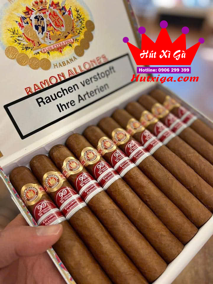 Xì gà Ramon Allones Sr.Henry 90 Aniversario hộp 10 điếu ảnh 3
