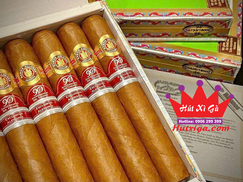 Xì gà Ramon Allones Sr.Henry 90 Aniversario hộp 10 điếu ảnh 5