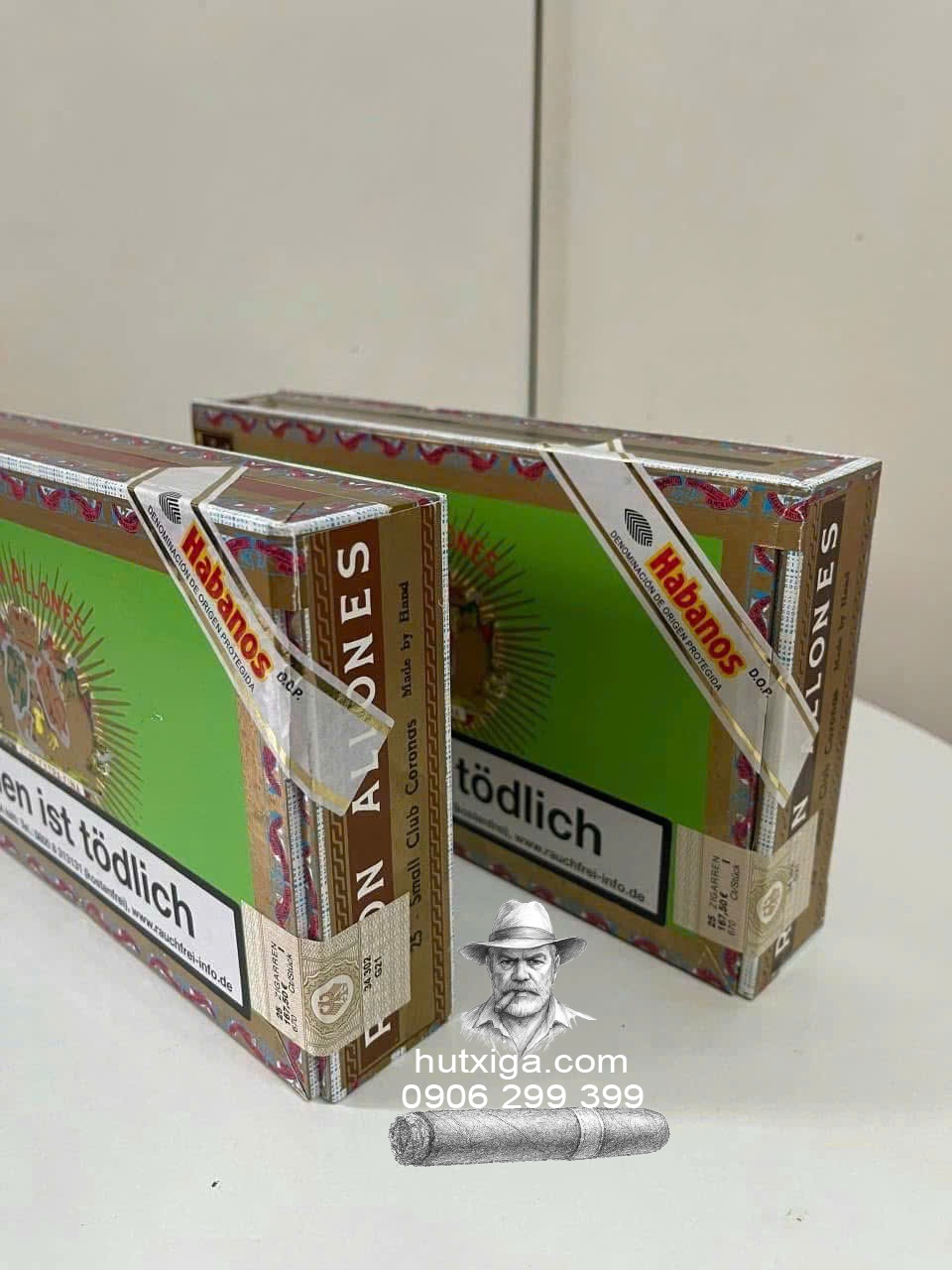 Xì gà Ramon Allones Small Club Coronas hộp 25 điếu ảnh 2